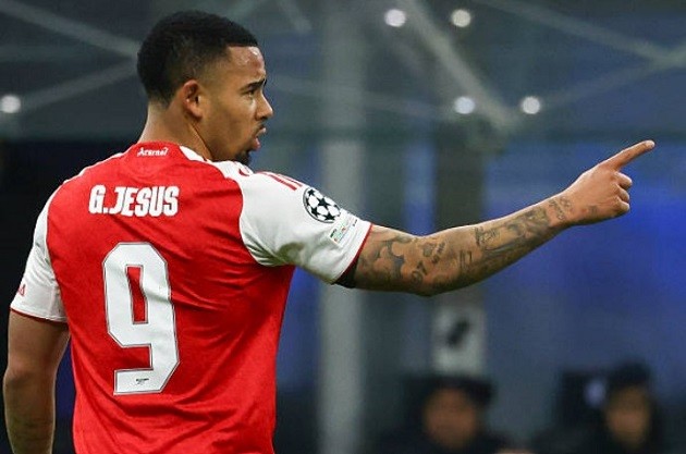 Jesus có cơ hội đá chính, ghi điểm với Arteta.