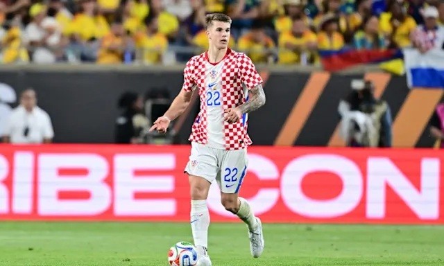 Luka Vuskovic đã ghi bàn cho đội tuyển quốc gia.