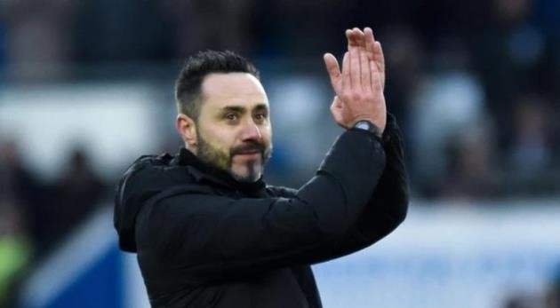 Roberto De Zerbi là ưu tiên của Tottenham.