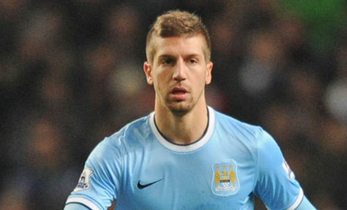 Nastasic từng được kỳ vọng sẽ trở thành trụ cột ở Man City.