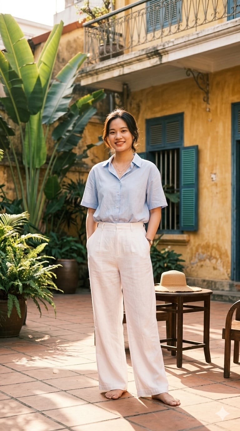 Chỉ một điểm nhấn pastel cũng đủ khiến outfit trở nên dịu mắt và cuốn hút hơn.