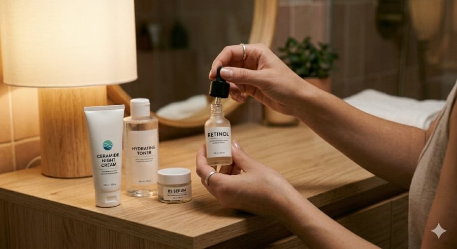 Dưỡng ẩm đúng cách giúp giảm kích ứng và tăng hiệu quả của retinol