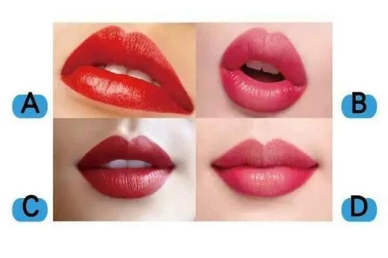 Bạn thích nhất hình dáng đôi môi nào?