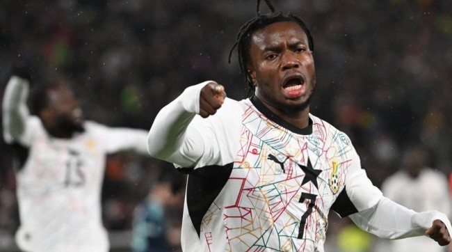 Abdul Fatawu lập công cho Ghana.