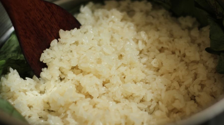 Đồ xôi hai lần gúp xôi chín dẻo mềm, để lâu không bị khô cứng.