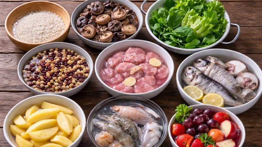 Việc ngâm nước giúp thuận lợi hơn khi chế biến và còn đảm bảo an toàn cho thực phẩm