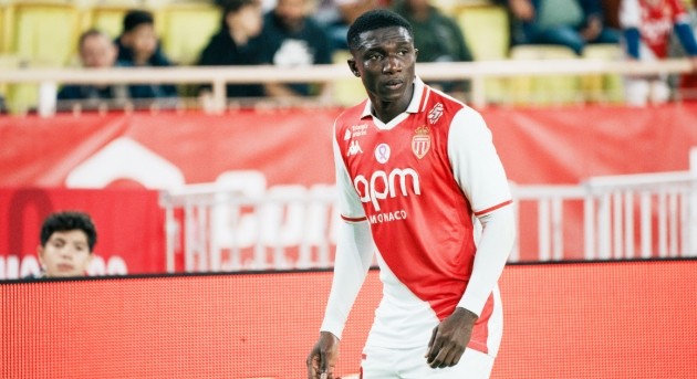 Lamine Camara gây ấn tượng ở Monaco.