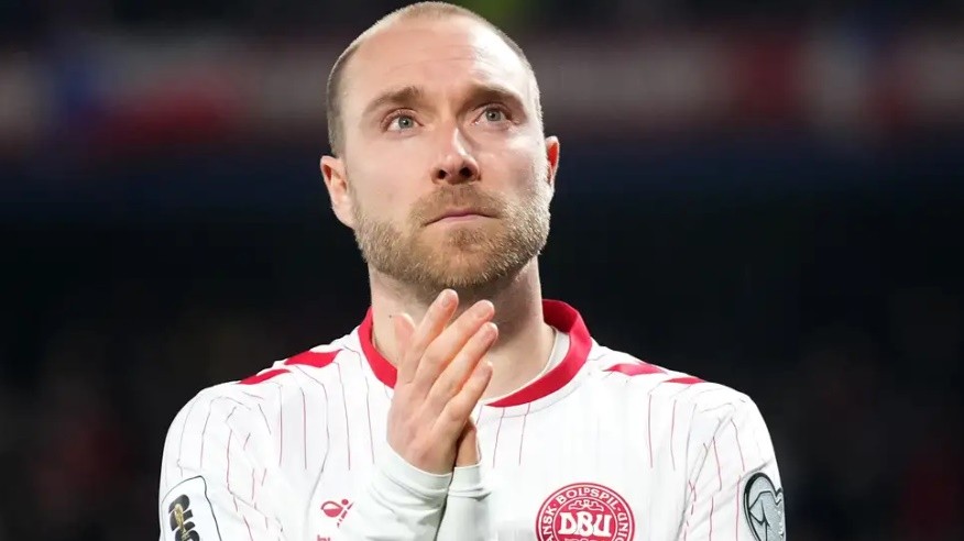 Eriksen đã không thể cùng Đan Mạch góp mặt tại World Cup./