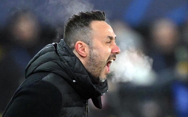 De Zerbi có nhiệm vụ khó khăn với Spurs.