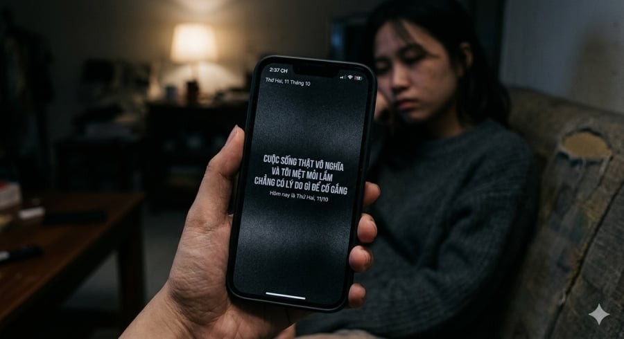 Thông điệp lặp lại mỗi ngày có thể ảnh hưởng trực tiếp đến cảm xúc.