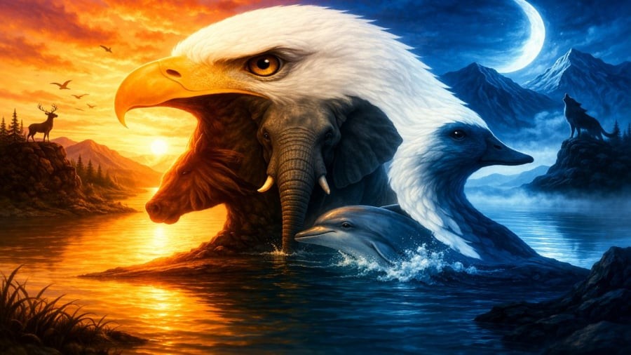 Bạn thấy hình con gì trước?
