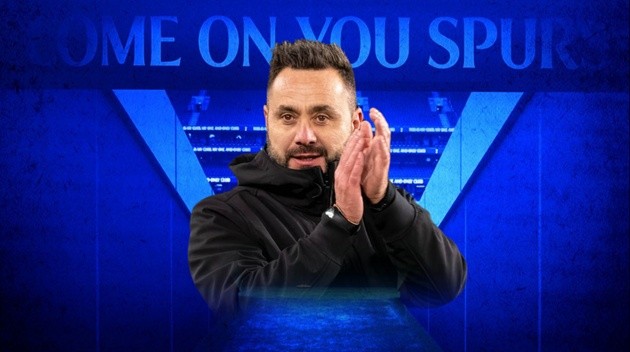 Spurs bất ngờ ký thỏa thuận 5 năm với De Zerbi