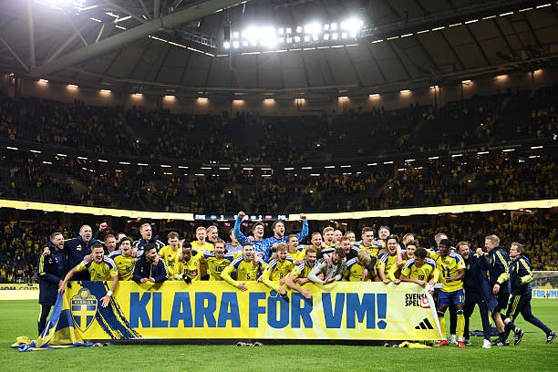 Thụy Điển có vé đi World Cup dù xếp bét bảng ở vòng loại.