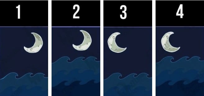 Hãy chọn 1 mặt trăng nhé!