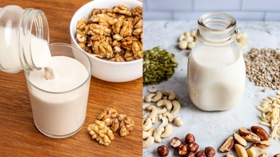 Uống sữa hạt đúng cách giúp làm đẹp da, hỗ trợ giảm cân.