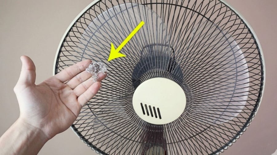 Bạn có thể làm sạch quạt mà không cần tháo lồng.