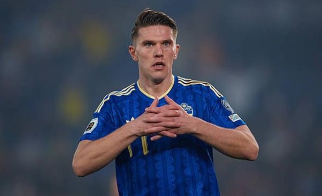 Viktor Gyokeres chơi tốt ở đợt tập trung tuyển quốc gia.