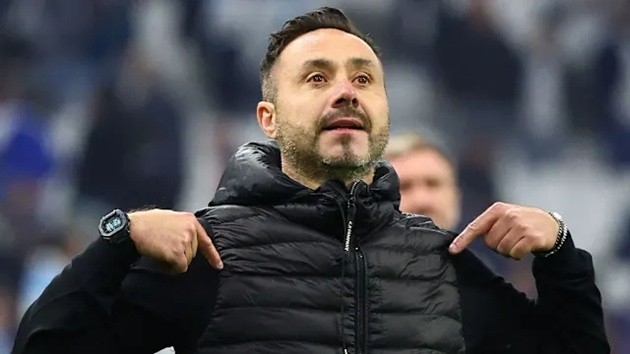 De Zerbi cần sự hỗ trợ tuyệt đối của CLB để thành công