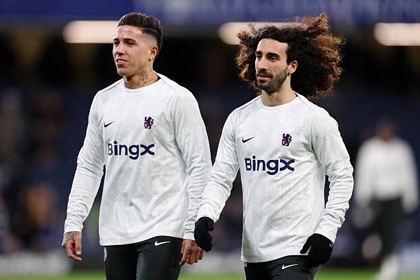 Enzo Fernandez và Cucurella nhận hai kết cục khác nhau.