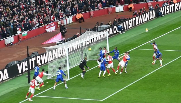 Arsenal là đội bóng rất mạnh ở các tình huống cố định.