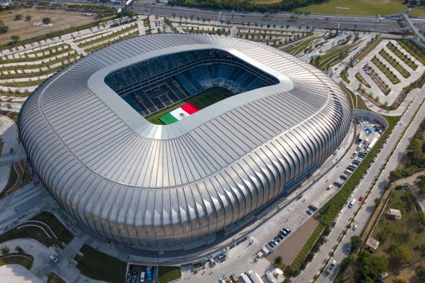 Estadio BBVA là sân vận động hoành tráng bậc nhất khu vực Nam Mỹ.