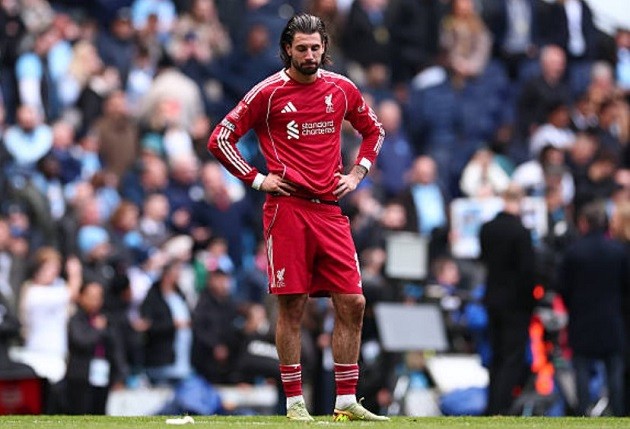 Dominik Szoboszlai - 7.2: Dù nhận điểm số cao nhất đội nhưng tầm ảnh hưởng của anh rất hạn chế. Szoboszlai gần như 