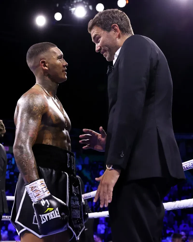 Conor Benn và Eddie Hearn