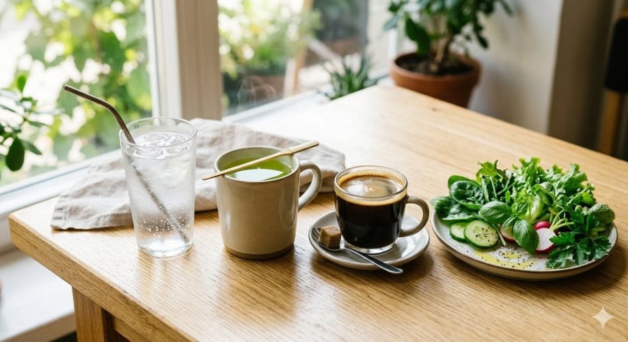 Lựa chọn đồ uống lành mạnh giúp giảm áp lực cho gan mỗi ngày