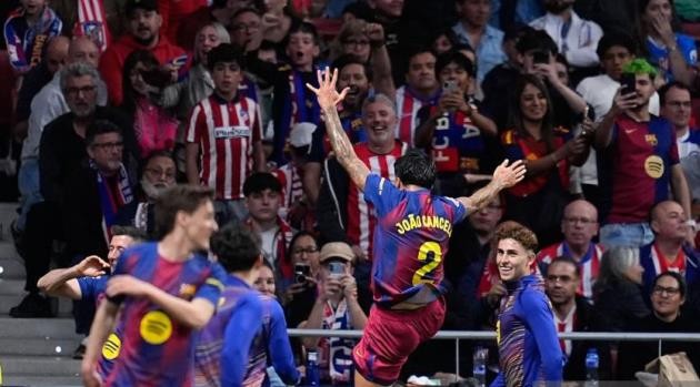 Barca cho thấy bản lĩnh trước Atletico Madrid.