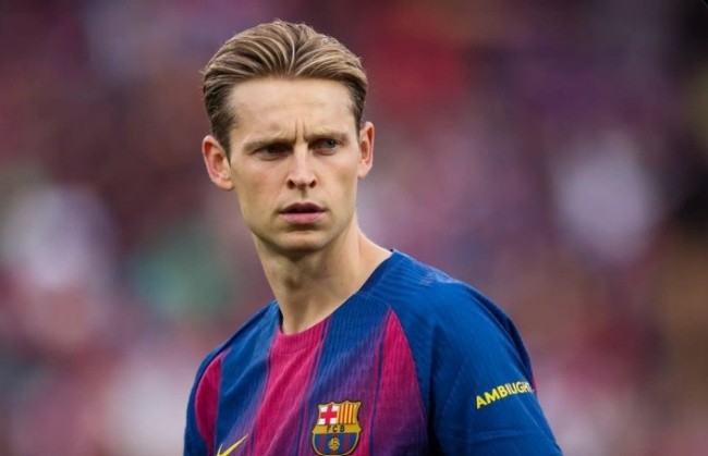 De Jong trong màu áo Barca.