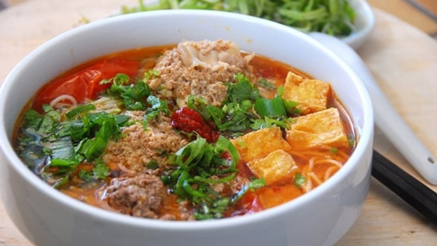 Bún riêu cua ngon tại nhà