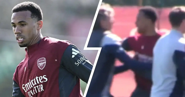 Gabriel Magalhaes dường đã sẵn sàng cho trận đấu với Sporting CP.