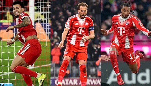 Hàng công Bayern thách thức hàng thủ chủ nhà Real Madrid.