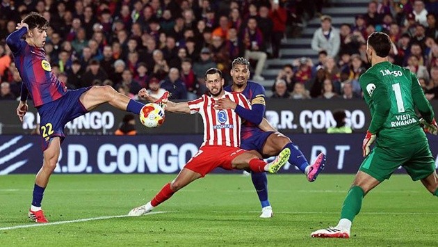 Blaugrana từng đánh bại Atletico 3-0 trên sân nhà tại Copa Del Rey
