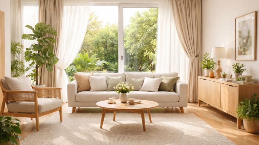 Hãy chú ý điều chỉnh ánh sáng và không khí để cải thiện phong thuỷ ngôi nhà