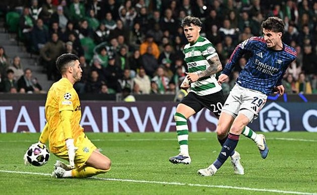 Bàn thắng duy nhất của Kai Havertz giúp Arsenal giành chiến thắng.