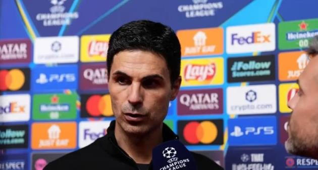 Arteta hài lòng với chiến thắng trước Sporting.