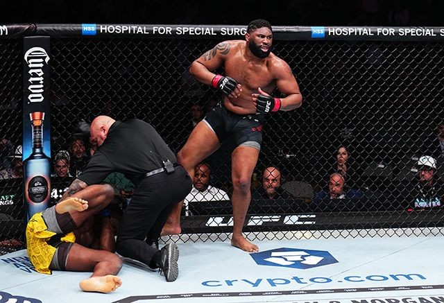 Curtis Blaydes tại một sự kiện của UFC