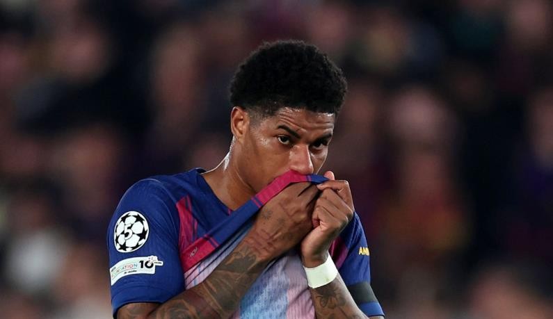 Rashford có ngày thi đấu kém duyên.