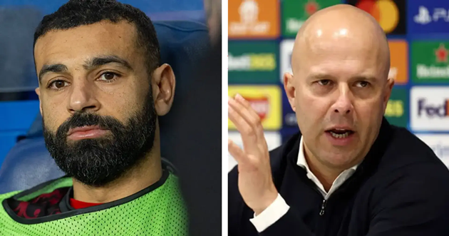 Salah hoàn toàn không được HLV Slot sử dụng trước PSG.