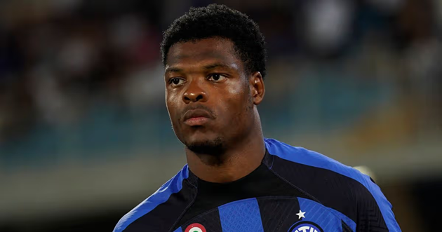 Dumfries đã chứng minh được tài năng trong màu áo Inter Milan.