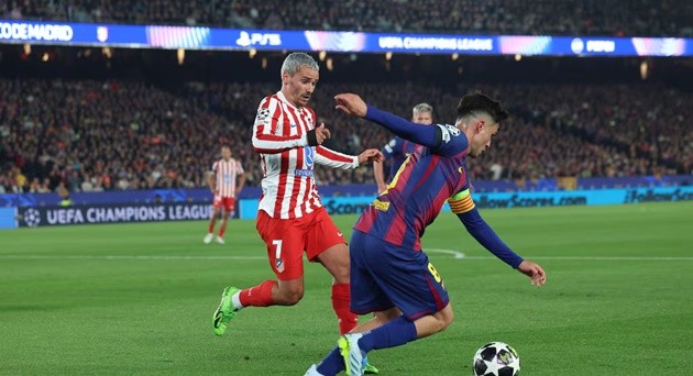 Pedri dính chấn thương ở trận thua Atletico