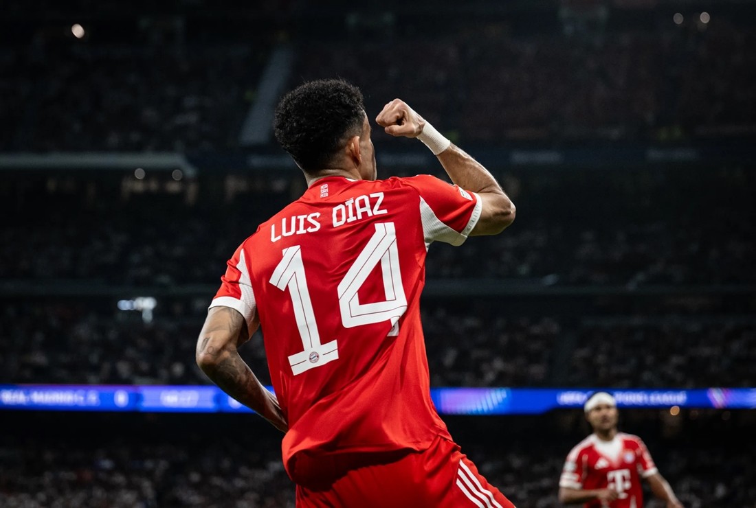 Luis Diaz có màn trình diễn ấn tượng trước Real Madrid.