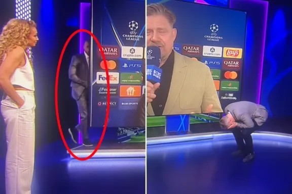 Khoảnh khắc hài hước của Thierry Henry khi Carragher tranh cãi với Schmeichel.