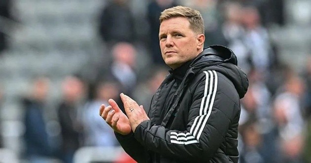 Eddie Howe có nhiệm vụ giúp Newcastle giành vé dự Champions League 2026/27