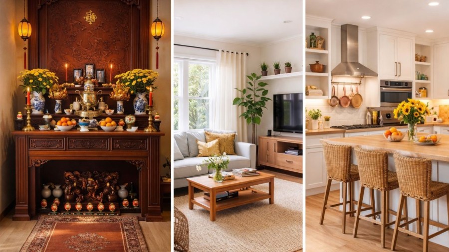 Ba vị trí này trong nhà thể hiện rõ tính cách, nề nếp của gia đình