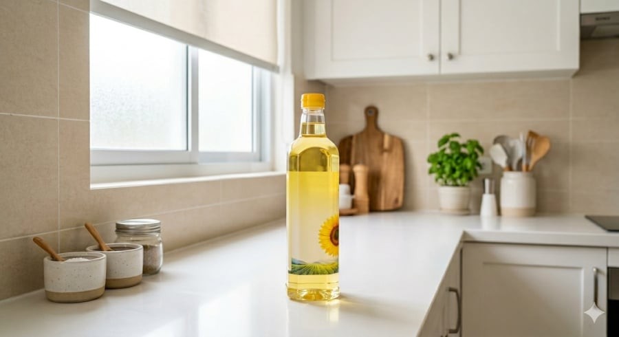 Bảo quản dầu ăn đúng cách giúp hạn chế oxy hóa và giữ chất lượng tốt hơn