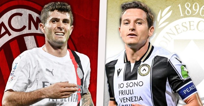 AC Milan cần 3 điểm trước Udinese để nuôi tham vọng giành vé dự Champions League.