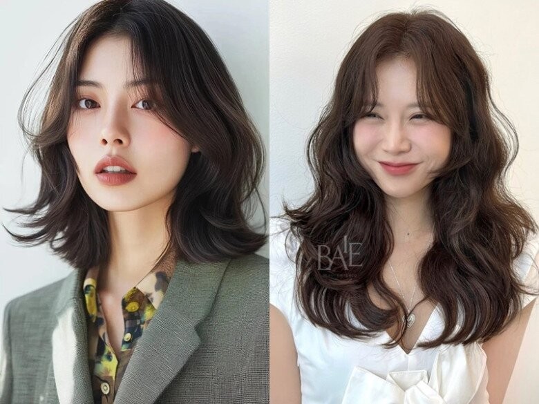 Kiểu uốn Cloud Perm gây ấn tượng nhờ những lọn xoăn lớn, mềm mại tạo hiệu ứng bay bổng tự nhiên.