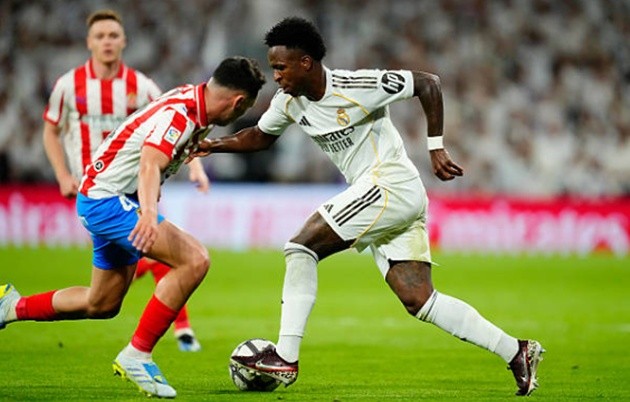 Vinicius Jr (6.8): Tích cực đột phá, tạo ra cơ hội và có 3 cú sút trúng đích nhưng thiếu chút may mắn để ghi bàn.